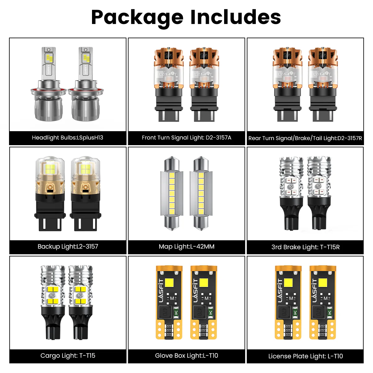 Fit for 2006-2009 Ram 2500/3500 The Brightest LED Bulbs Upgrade - Image 11