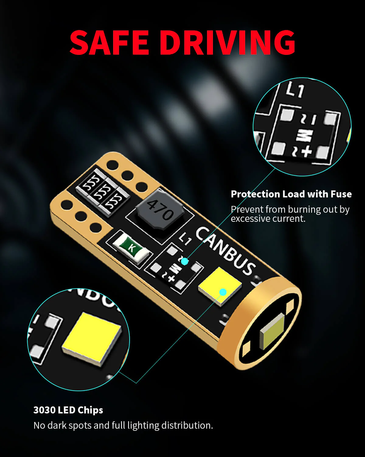 Fit for 2011-2014 Hyundai Sonata The Brightest LED Bulbs Upgrade - Image 82