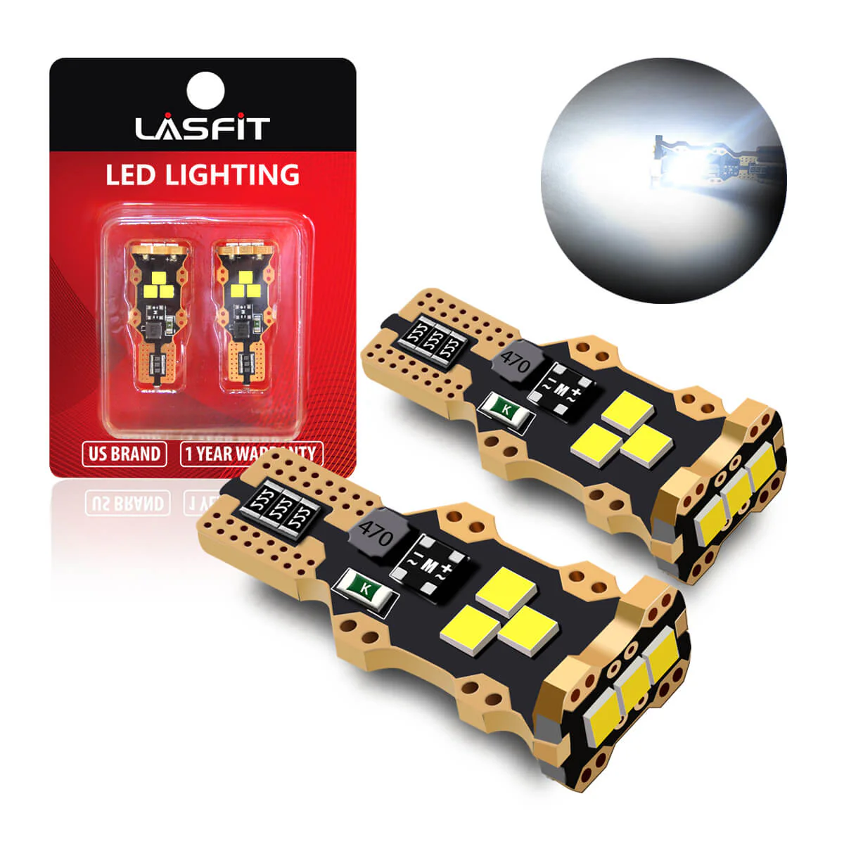 Fit for 2015-2016 Hyundai Sonata LED Bulbs 9005 Exterior Lights - Image 18