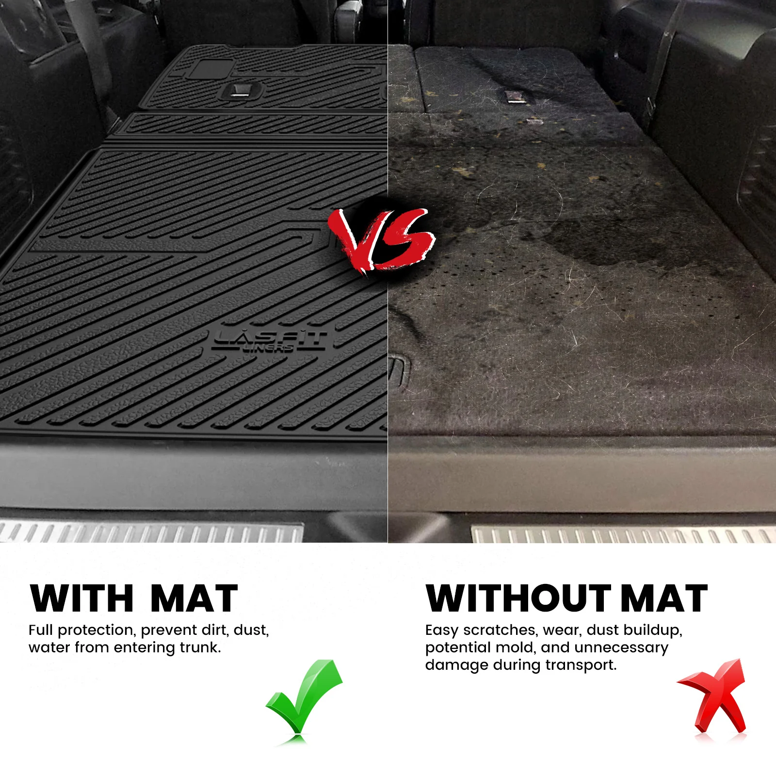 Fit for 2015-2020 Chevrolet Suburban Floor Mats or Seatback & Cargo Mat - Image 17