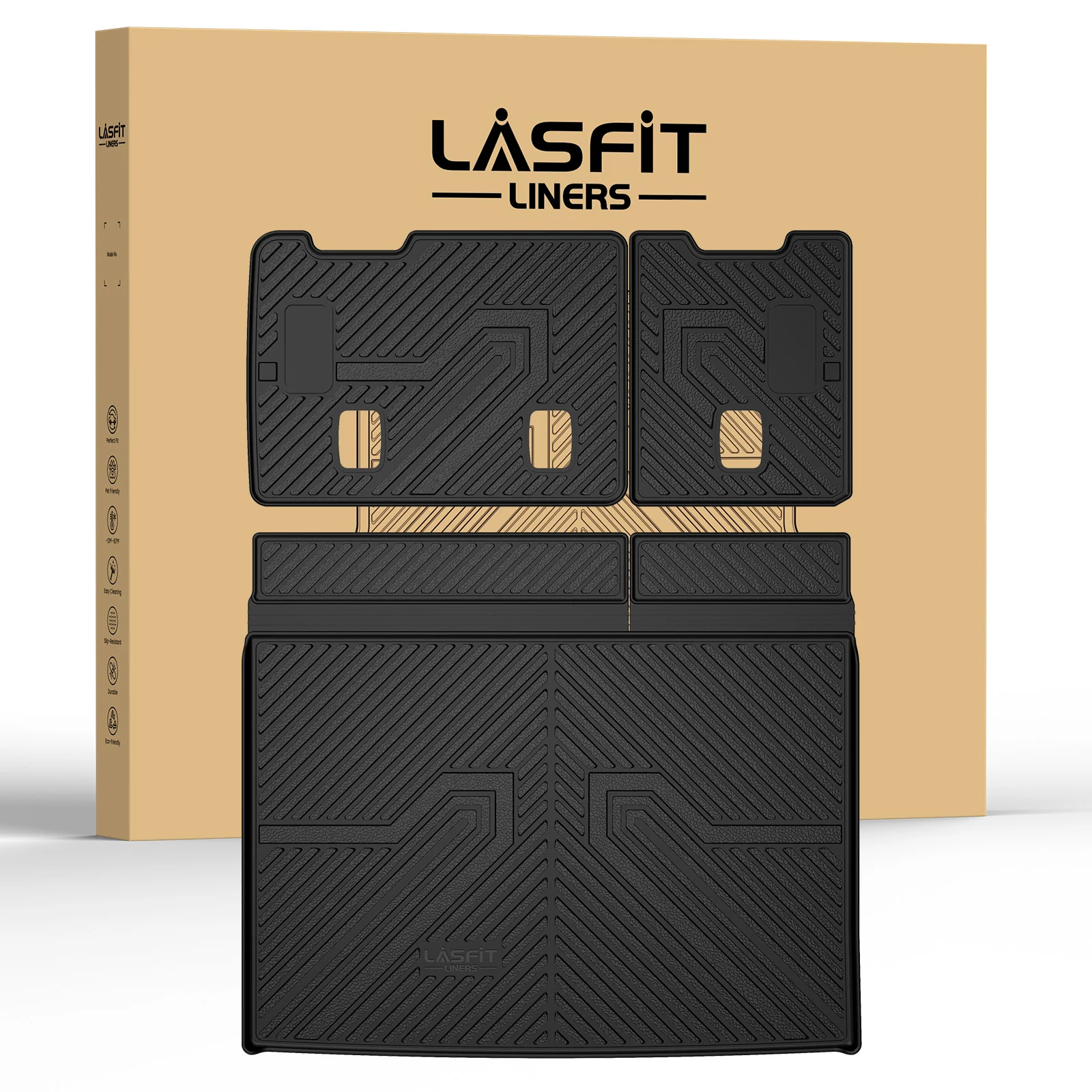 Fit for 2015-2020 Chevrolet Suburban Floor Mats or Seatback & Cargo Mat - Image 19