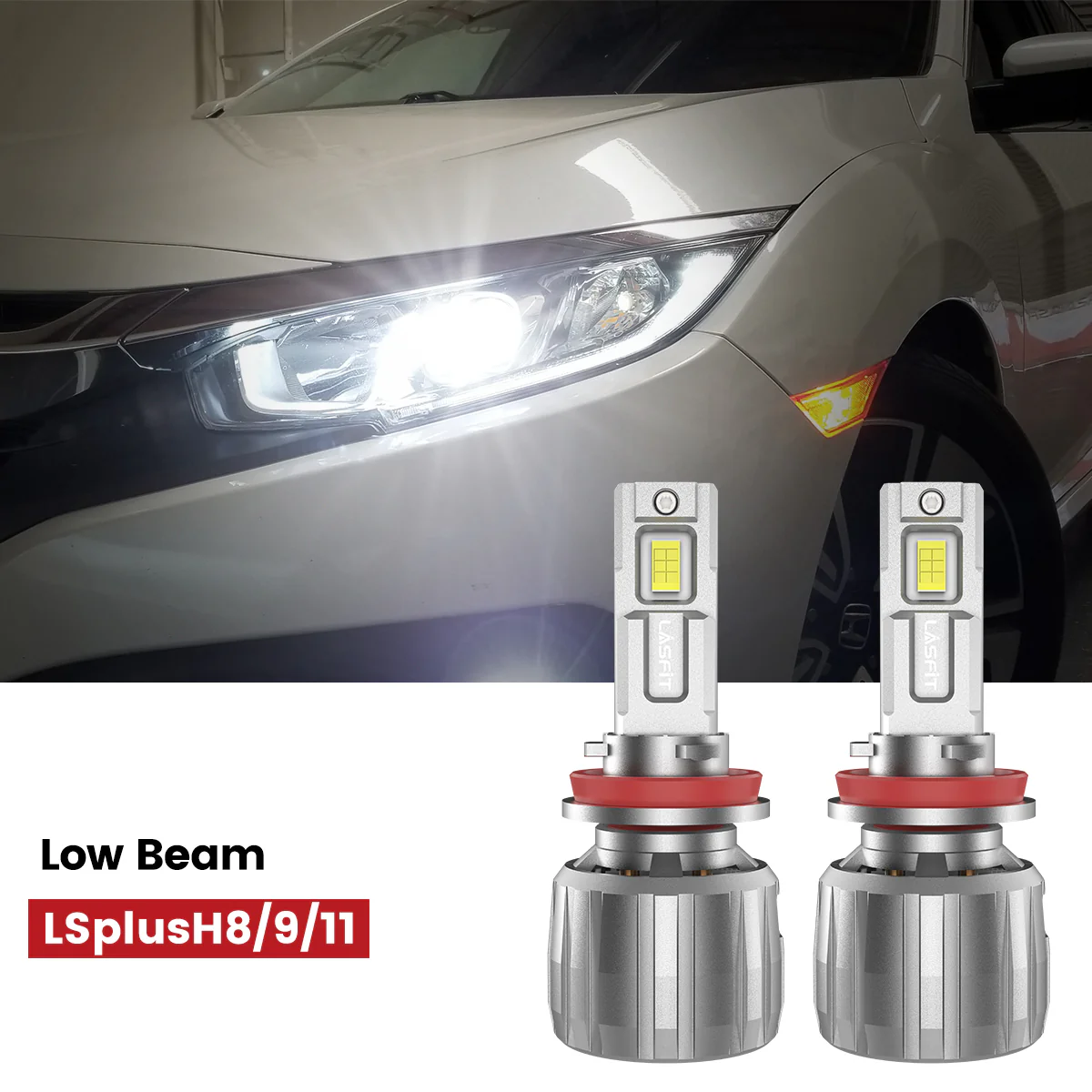 Fit for 2016-2021 Honda Civic Sedan Coupe Hatchback The Brightest LED Bulbs Upgrade | Tested and Verified - Image 7