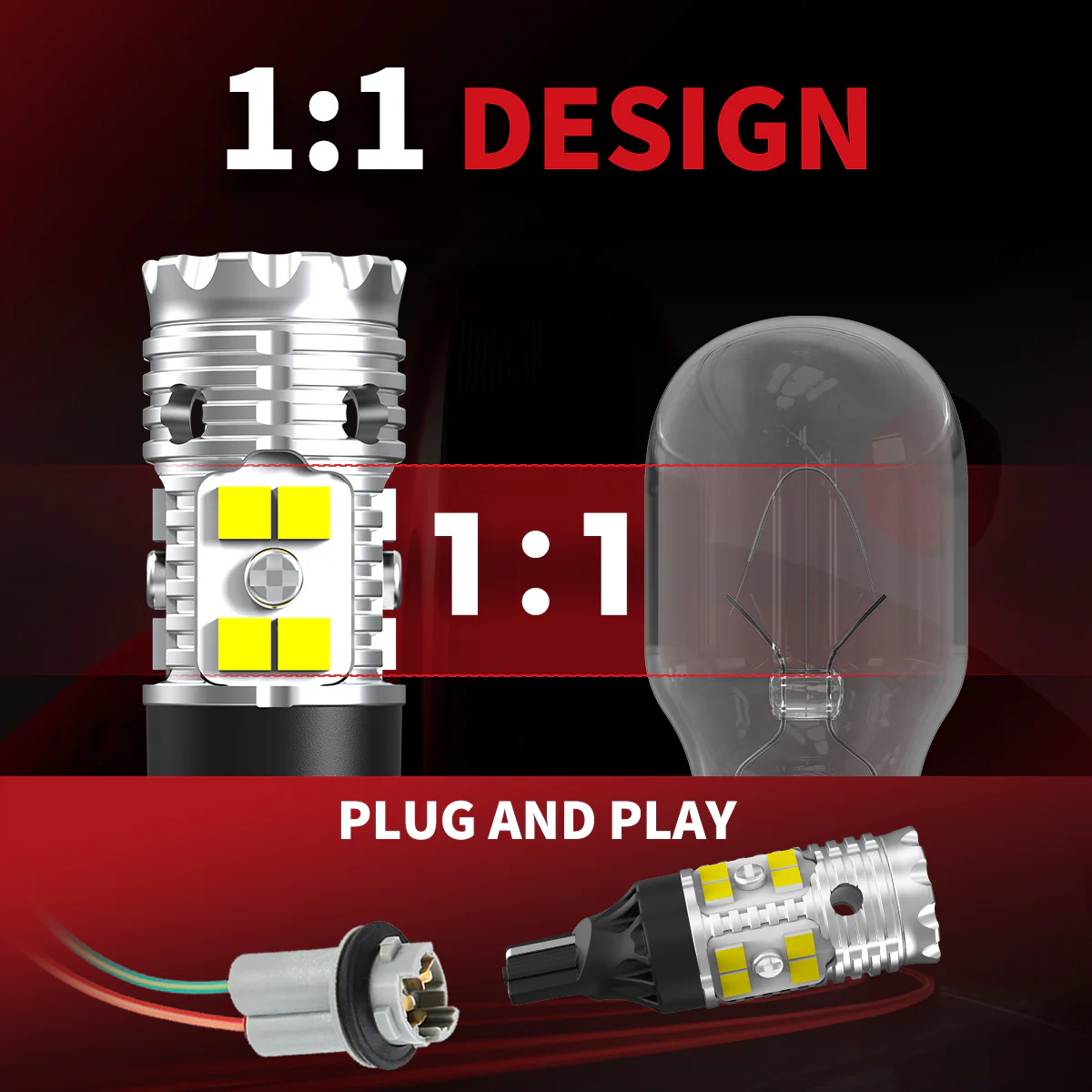 Fit for 2007-2013 GMC Sierra 1500 The Brightest LED Bulbs Upgrade | Tested and Verified - Image 49