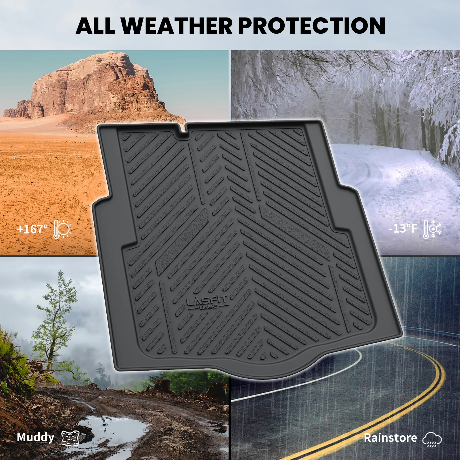 Fit for 2016-2020 Chevrolet Cruze Floor Mats or Cargo Mat, Not For 2016 Limited trim - Image 11