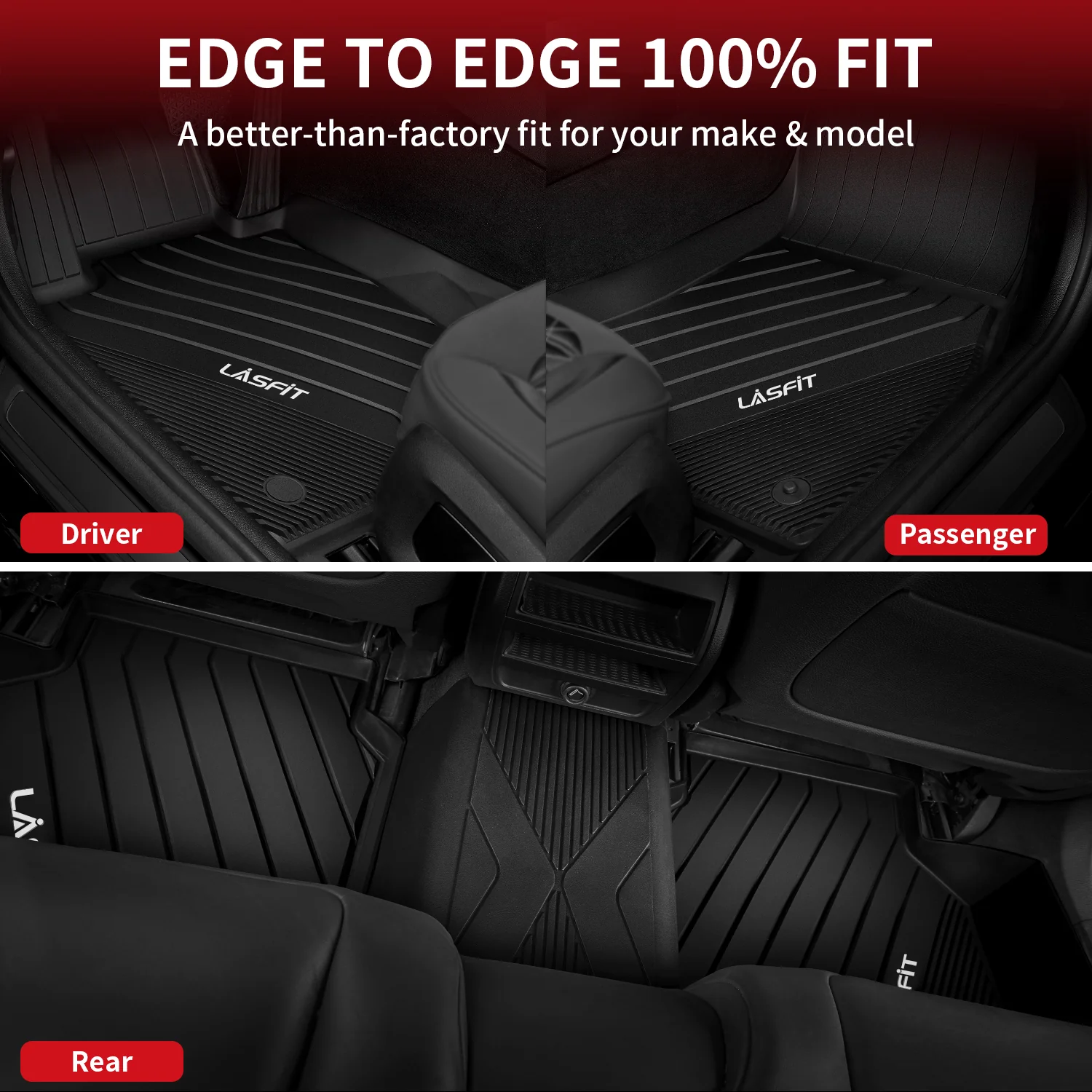Fit for 2017-2023 BMW 5 Series Floor Mats or Cargo Mat, for 530e 530i 540i 540d m550i, Not Fit GT - Image 4