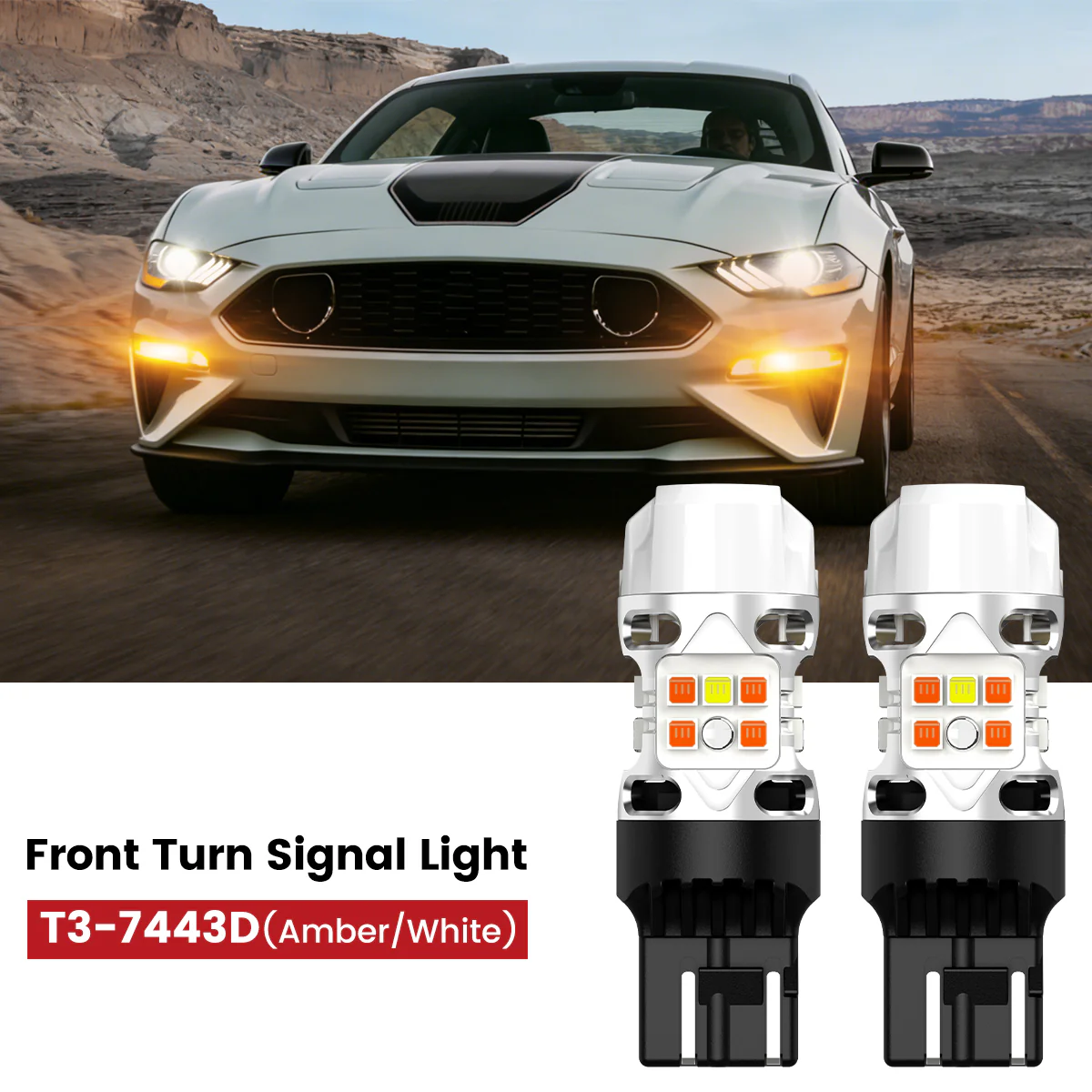 Fit for 2018-2023 Ford Mustang LED Exterior Interior Lights Upgrade - Image 9
