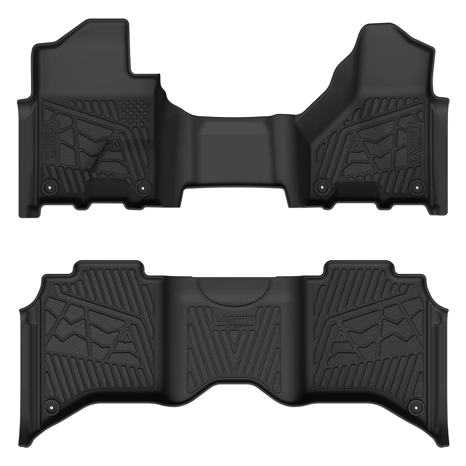 Fit for 2019-2026 Ram 2500 3500 Floor Mats, Fit Crew Cab Without Power Take-Off (PTO) KIT & Carpet Floor Only - Image 10