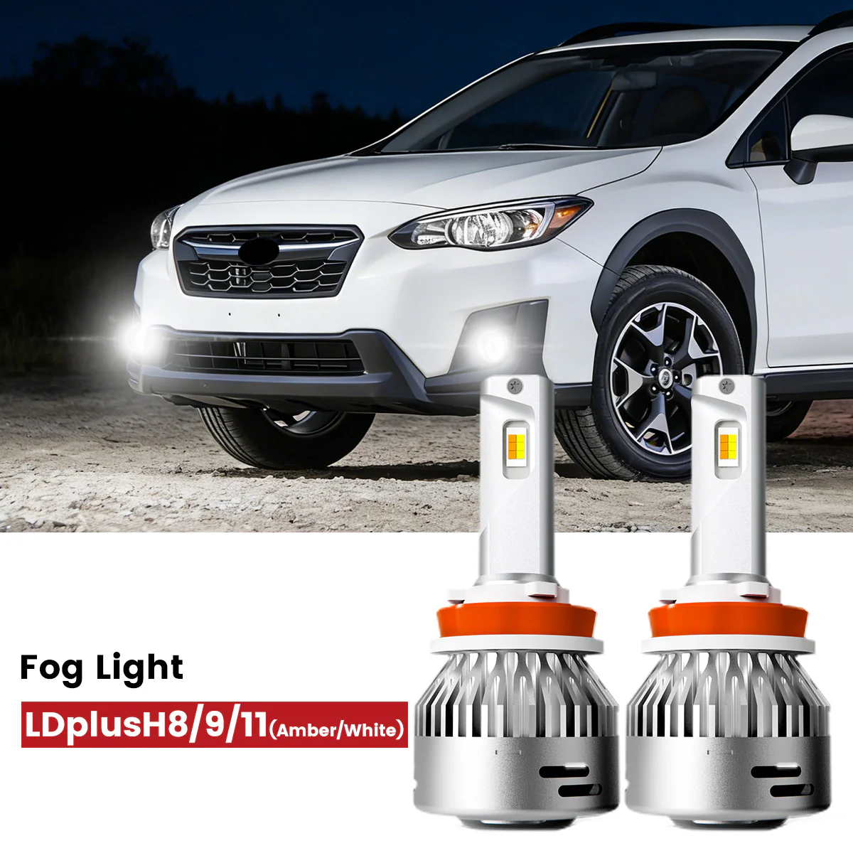 Fit for 2018-2021 Subaru Crosstrek LED Bulbs H11 Exterior Interior Lights Plug and Play - Image 8