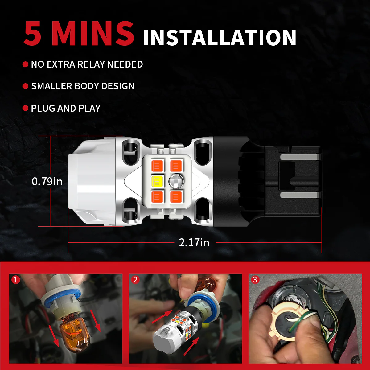 Fit for 2015-2022 Chevrolet Colorado LED Bulbs Upgrade | Tested and Verified - Image 28