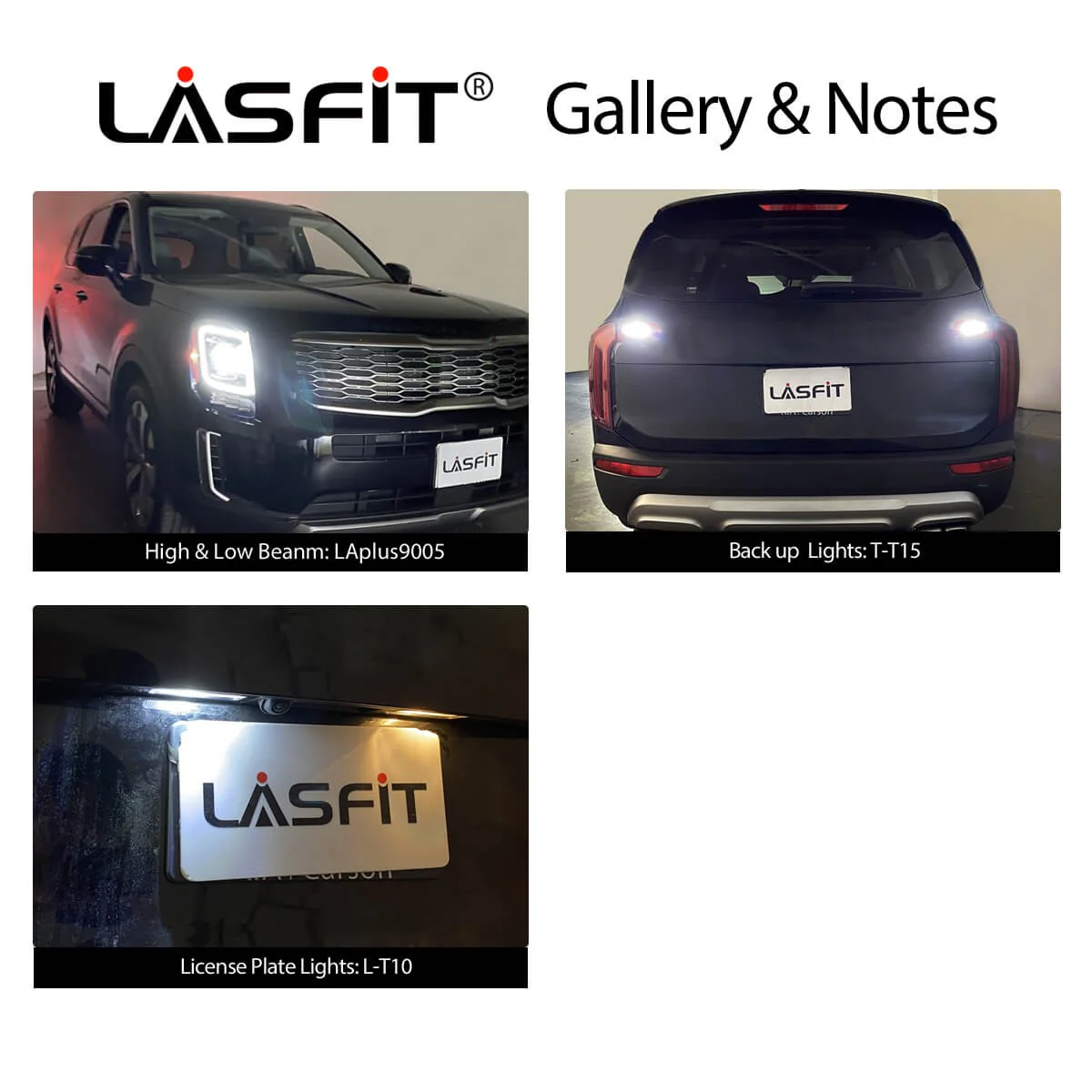Fit for 2020-2022 Kia Telluride LED Bulbs 9005 Exterior Lights Upgrade - Image 2