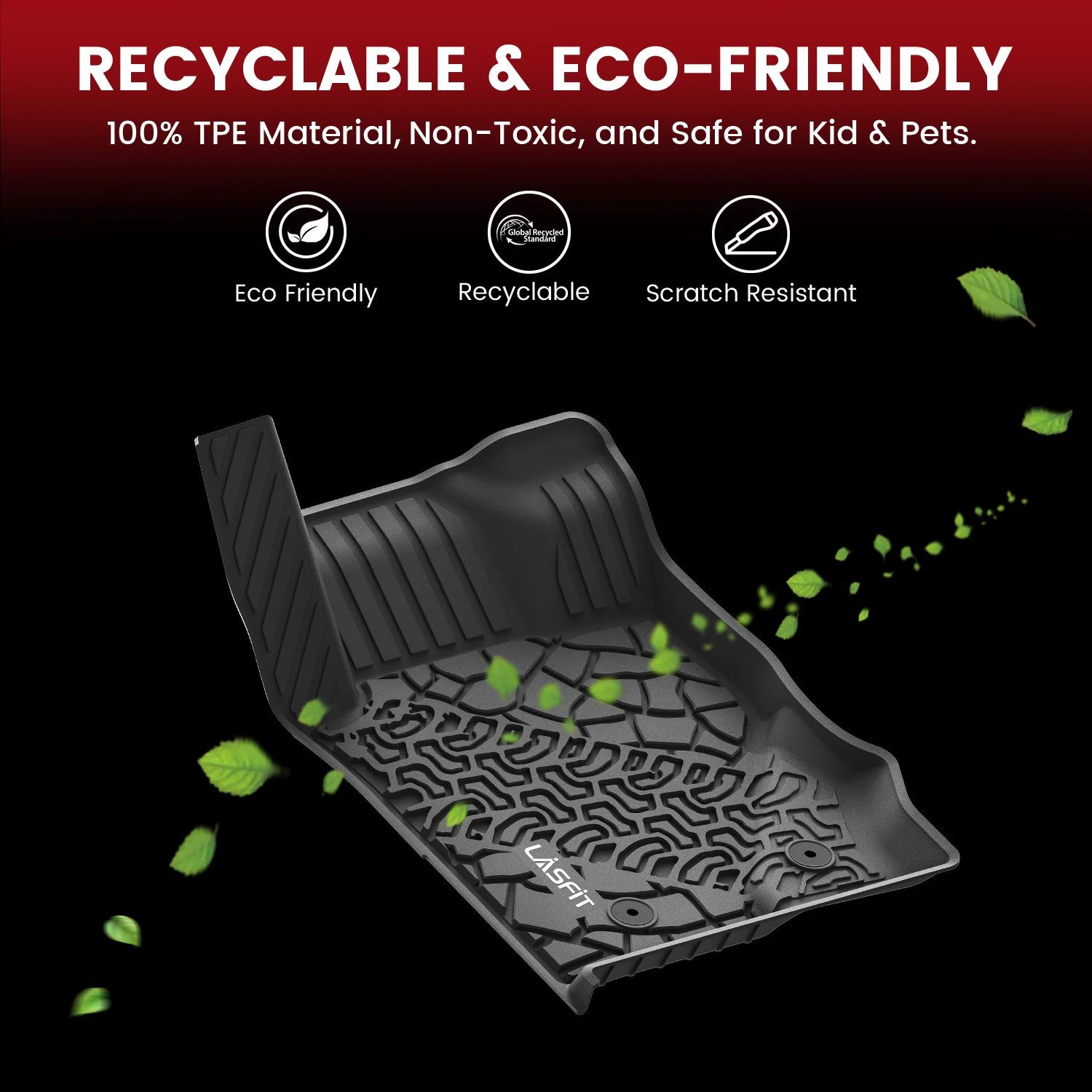 Fit for 2021-2026 Ford Bronco Custom Floor Mats or Cargo Mat, Not For Sport - Image 14