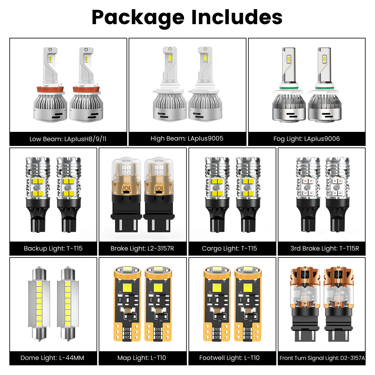 Fit for 2019-2024 Ram 1500 Classic LED Bulbs Upgrade | Tested and Verified - Image 3