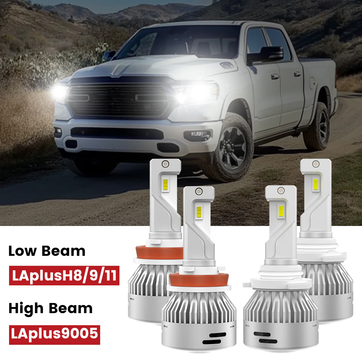 Fit for 2019-2024 Ram 1500 LED Bulbs Upgrade | Tested and Verified - Image 49