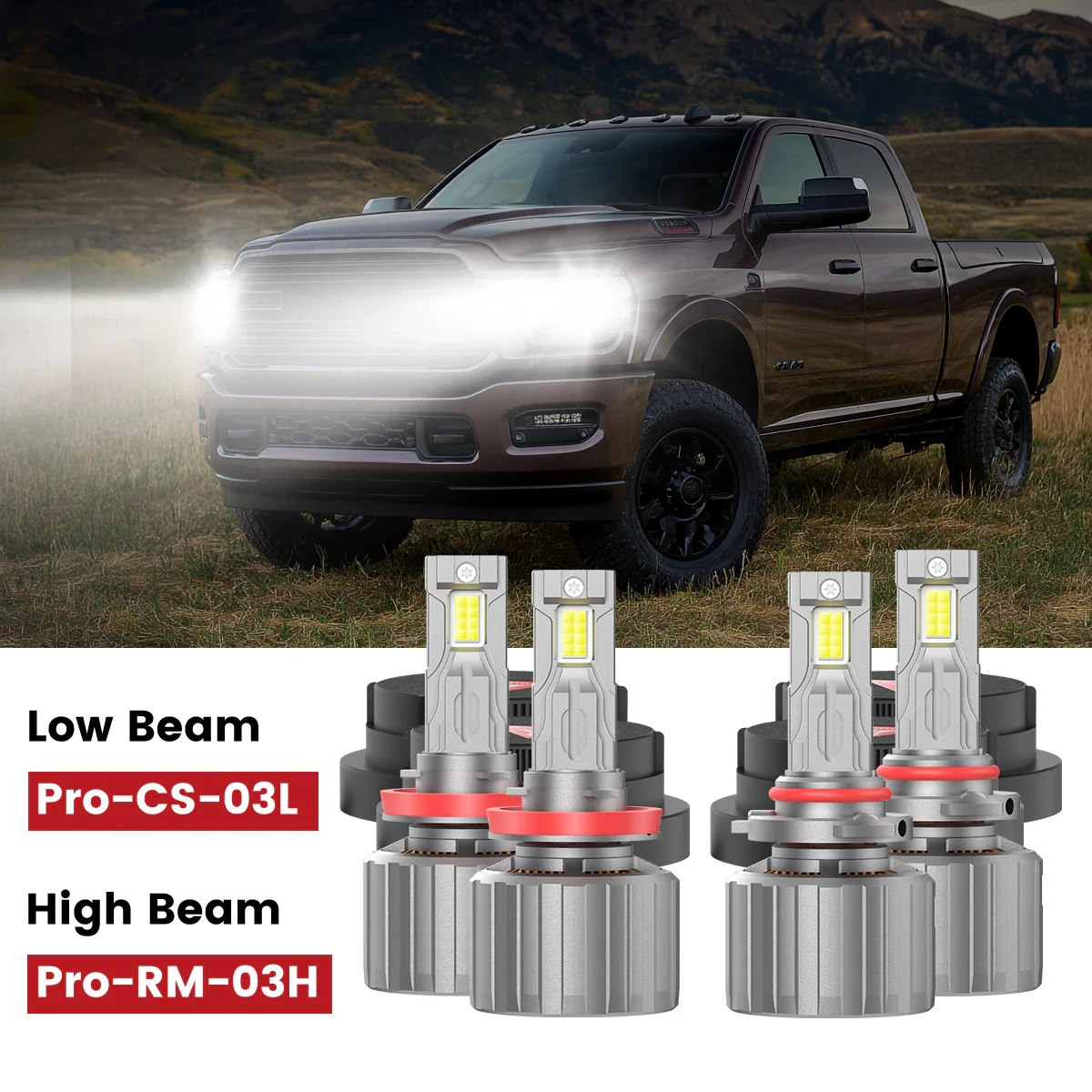 Custom Engineered for 2019-2024 Ram HD 2500/3500 LED Bulbs Upgrade | Tested and Verified - Image 71