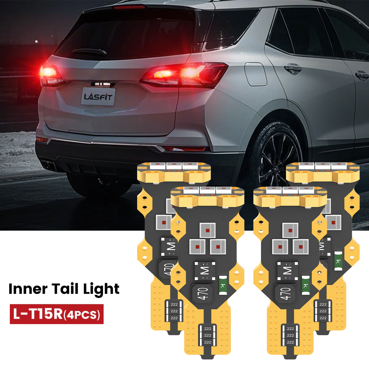 Fit for 2022-2024 Chevrolet Equinox 7443 921 168 LED Exterior Lights - Image 12