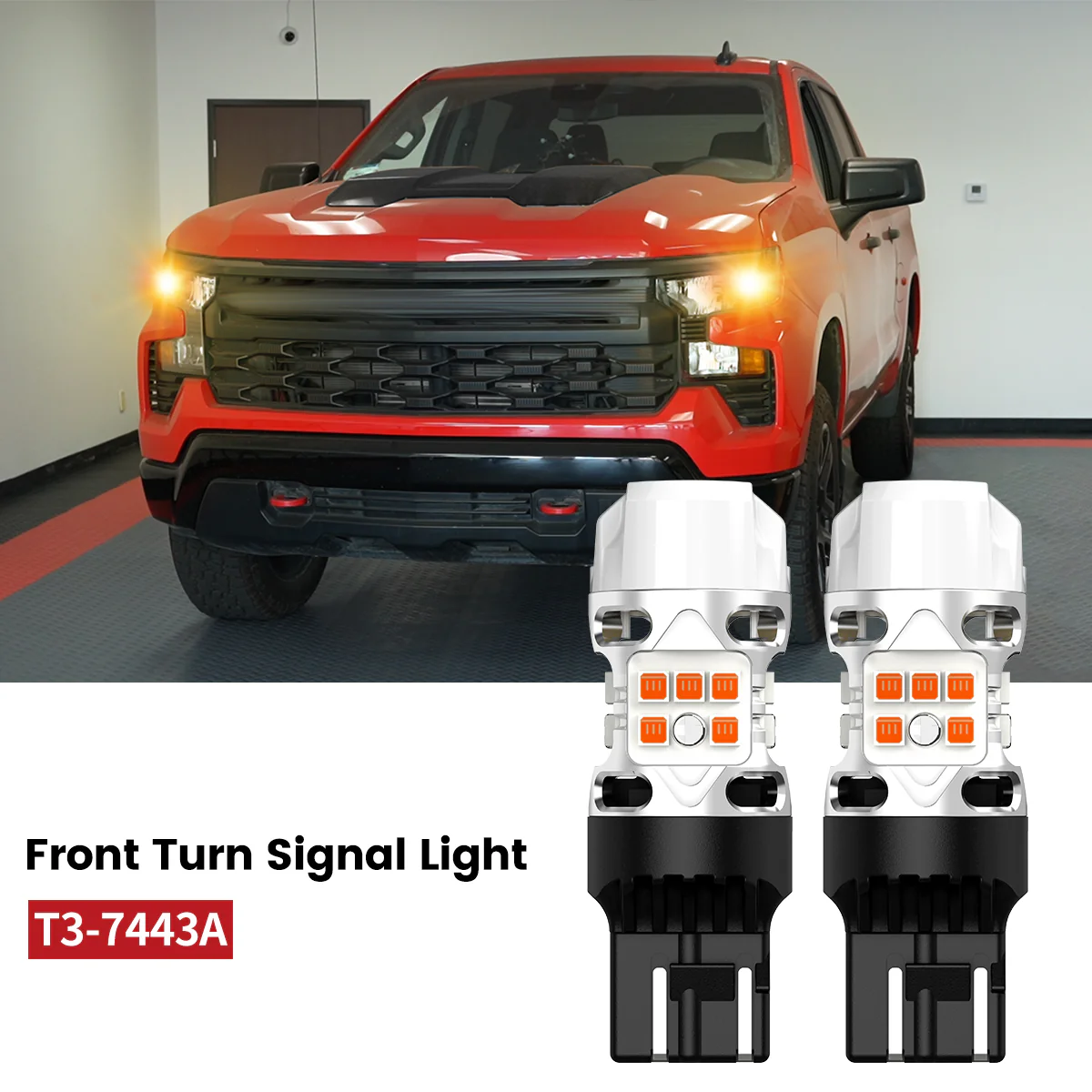 Custom Engineered for 2022-2026 Chevrolet Silverado 1500 WT Custom Trail Boss LED Bulbs Upgrade | Tested and Verified - Image 11