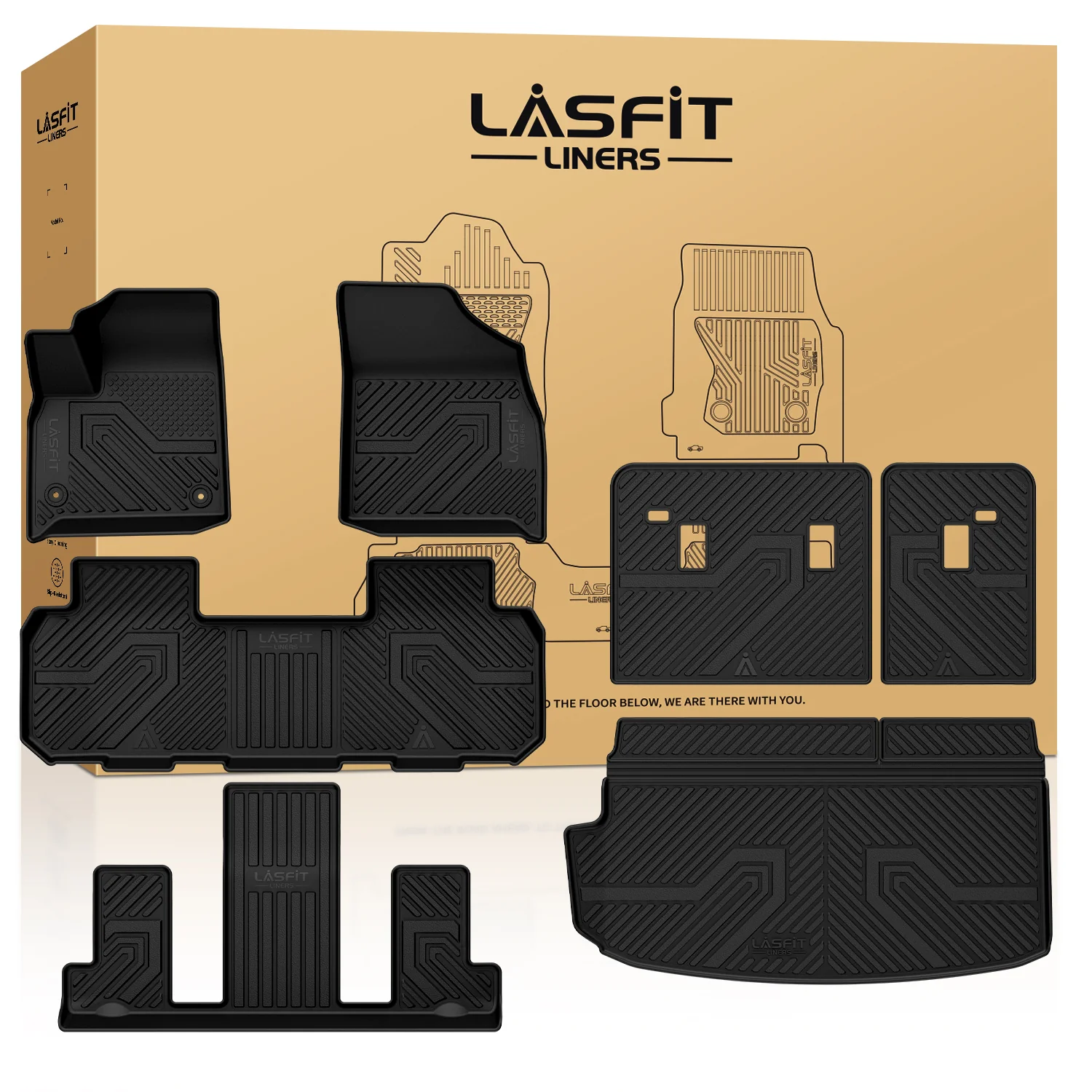 Fit for 2024 Chevrolet Traverse Limited Floor Mats or Seatback & Cargo Mat - Image 8