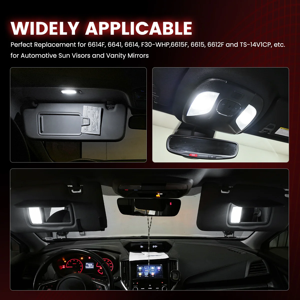 Fit for 2018-2022 Honda Accord LED Bulbs 9005 Exterior Interior Bulbs - Image 33
