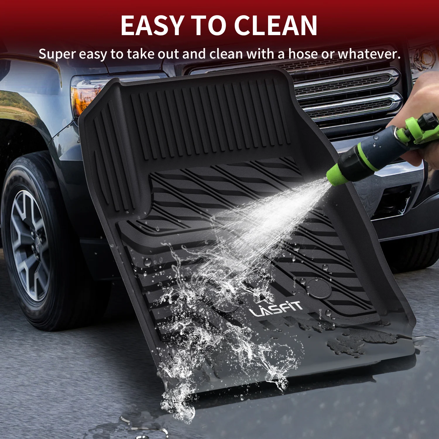 Fit for 2015-2022 GMC Canyon Custom Floor Mats, Fit Carpet Floor Only - Image 7