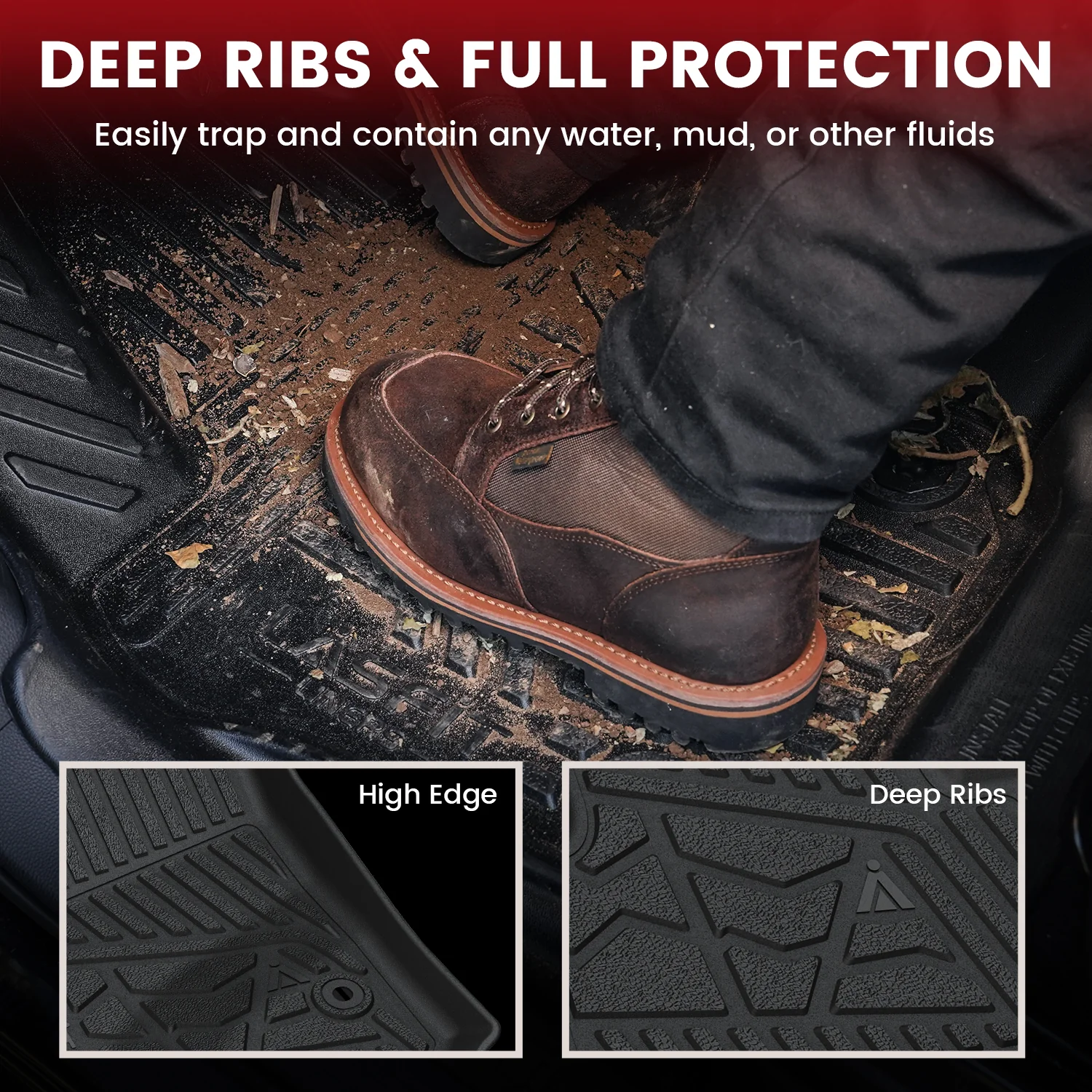 Fit for 2023-2026 Chevrolet Colorado Floor Mats - Image 7