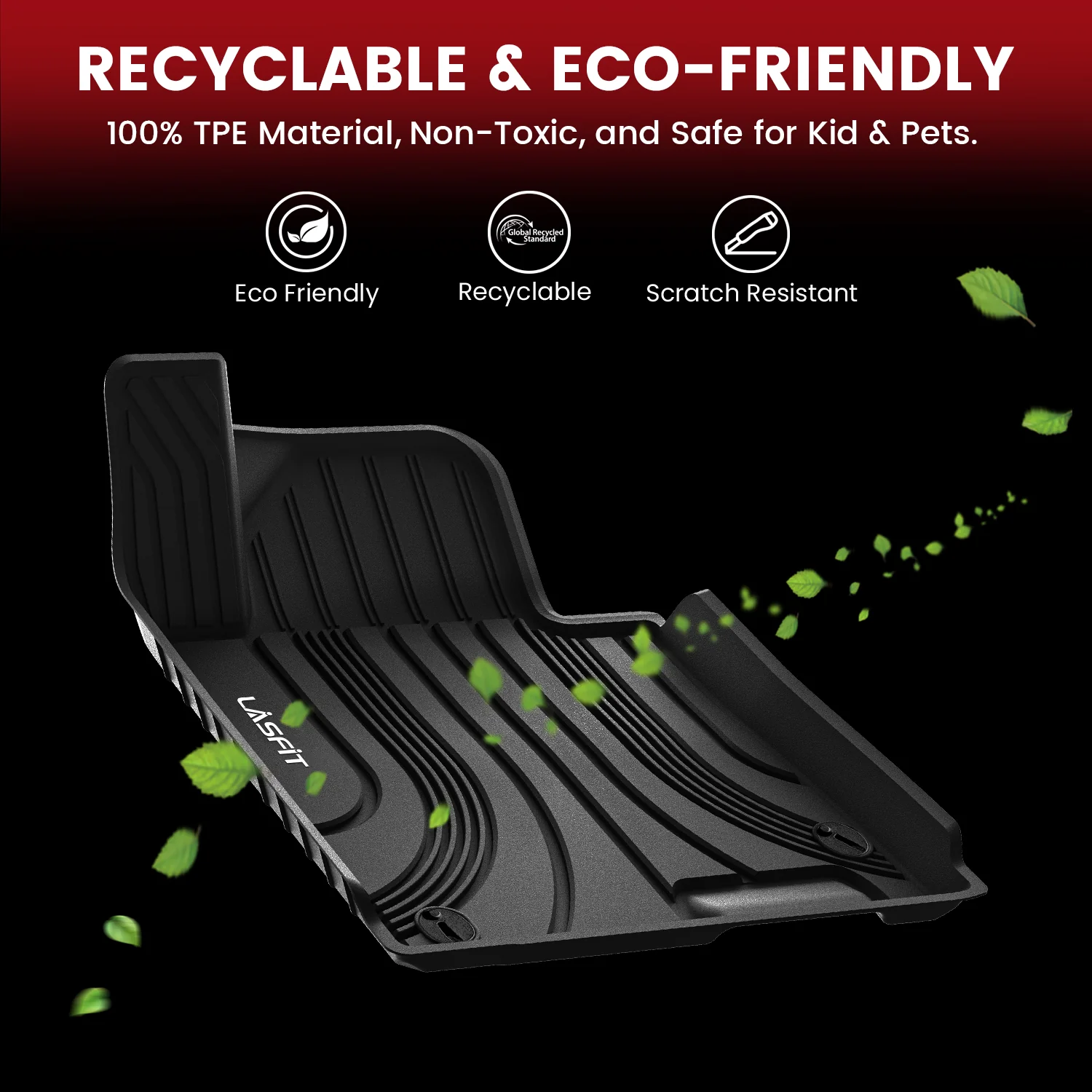 Fit for 2021-2023 Hyundai Santa Fe Floor Mats & Cargo Mat Set or Floor Mats Only - Image 17
