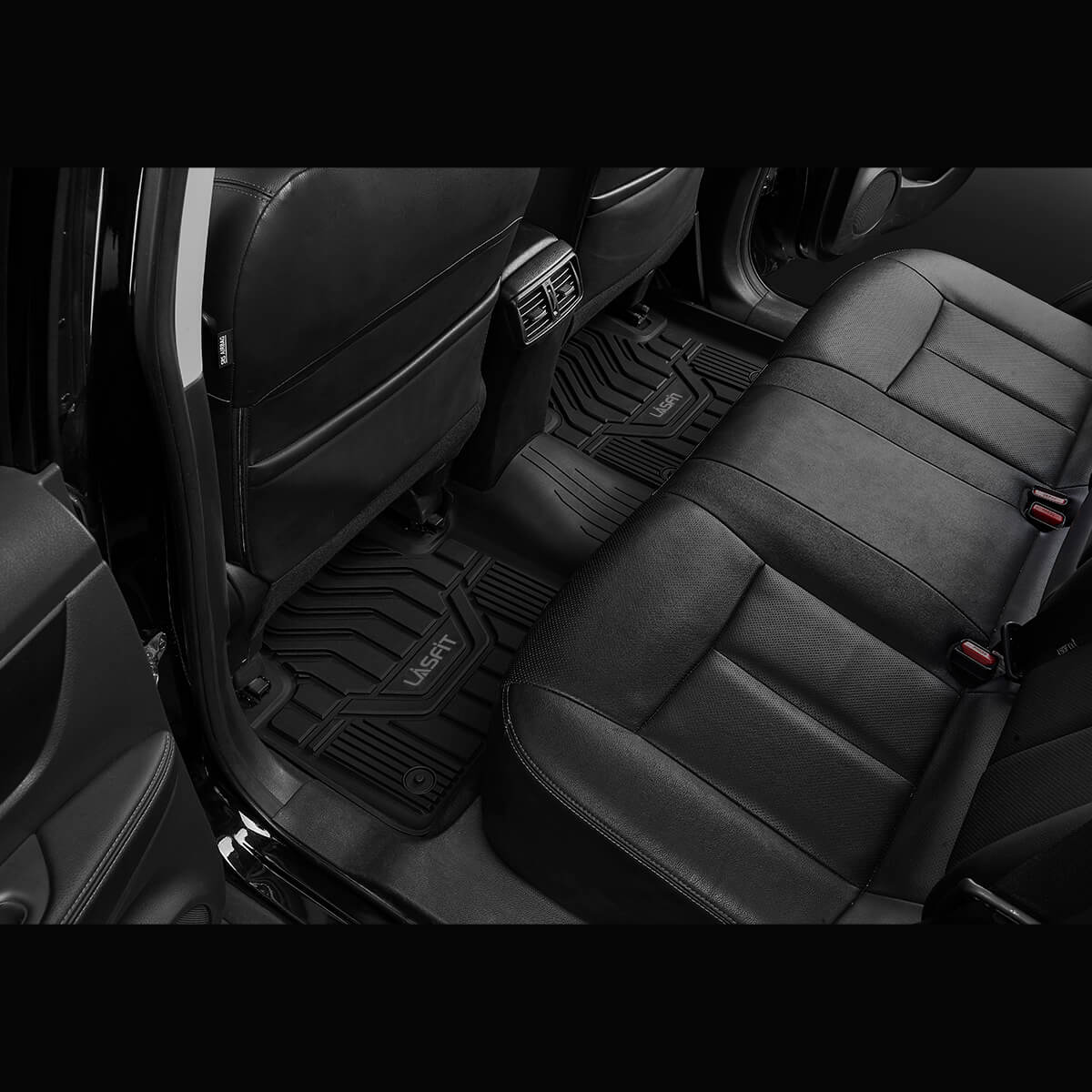 Fit for 2011-2013 Infiniti QX56 Custom Floor Mats TPE Material 1st & 2nd Row Seat - Image 2
