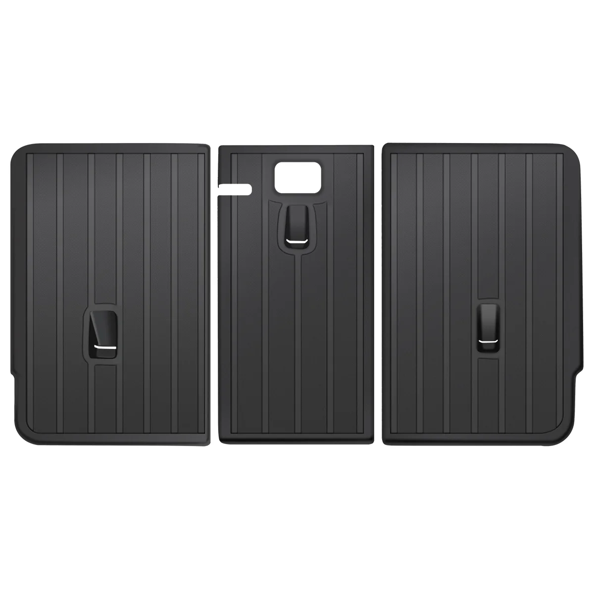 Fit For 2020-2025 Tesla Model Y Second Row Seats Back Cover Mats All Weather, Fit 5-Seater & 7-Seater