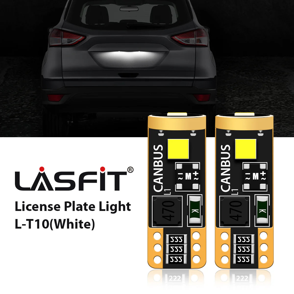 Fit for 2014-2016 Ford Escape Custom H11 LED Bulbs w/Dust Cover Exterior Lights - Image 32