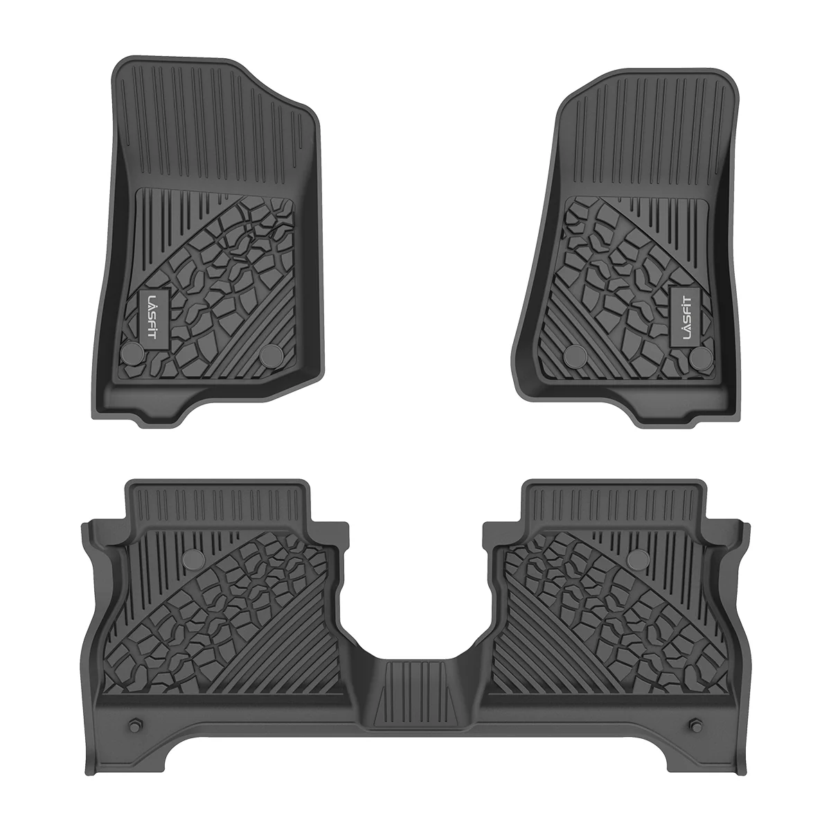 Fit for 2020-2026 Jeep Gladiator JT Custom Floor Mats All Weather TPE Liners
