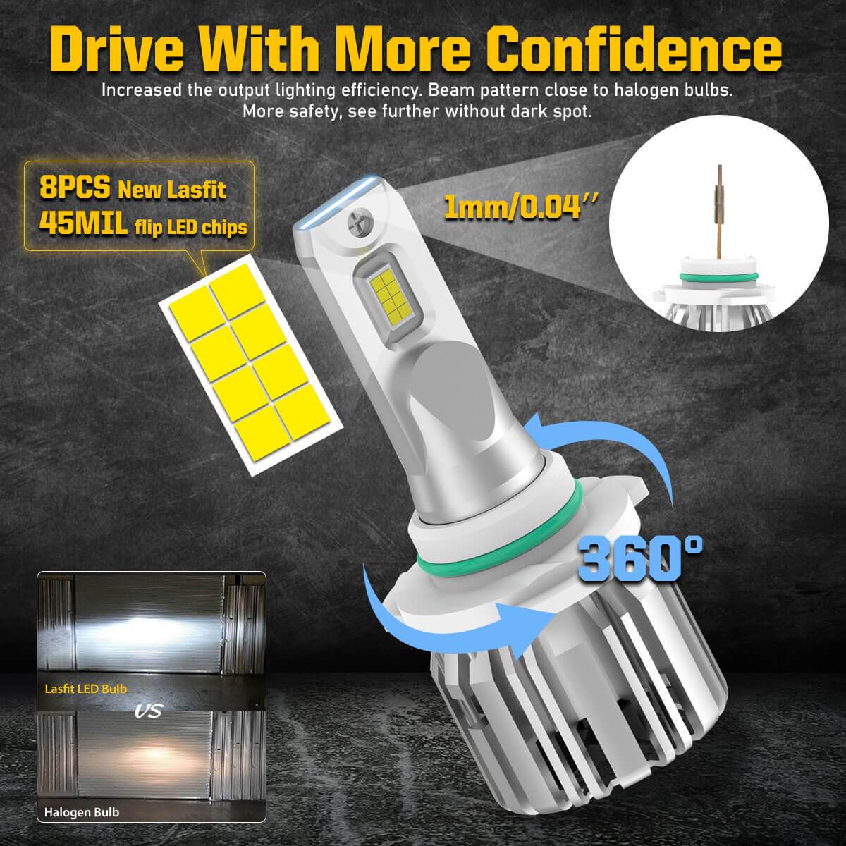 Fit for 2001-2008 Toyota Corolla LED Bulbs Upgrade - Image 11