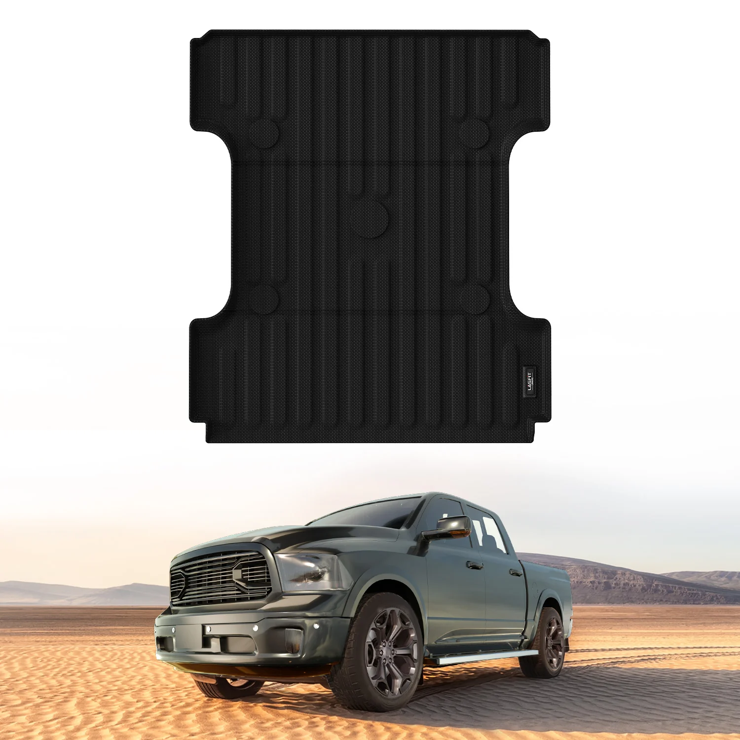 Fit for 2006-2026 Ram 2500 3500 Heavy Duty Bed Mat or Tailgate Mat, Don't fit with Optional Rambox & Drop-in liners - Image 6
