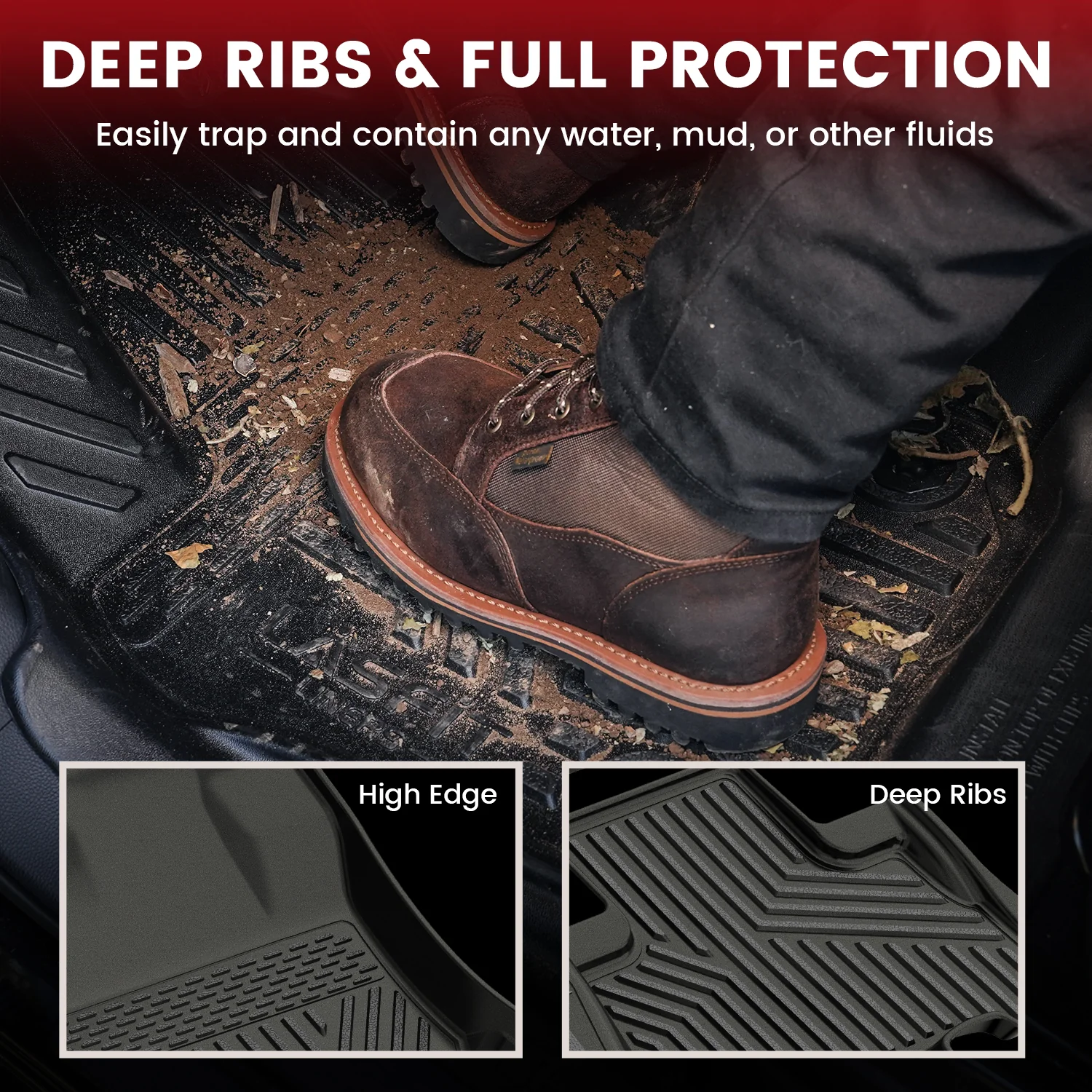 Fit for 2013-2024 Toyota 4Runner Floor Mats or Cargo Mat or Seatback Mat - Image 41